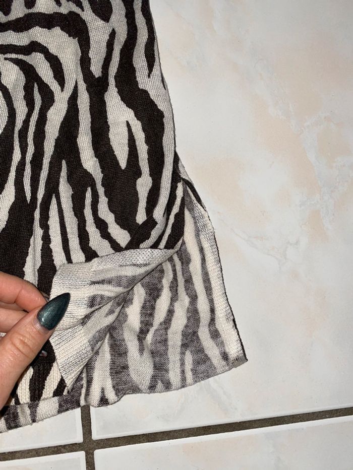 Tunique zébré H&M taille 34 - photo numéro 4