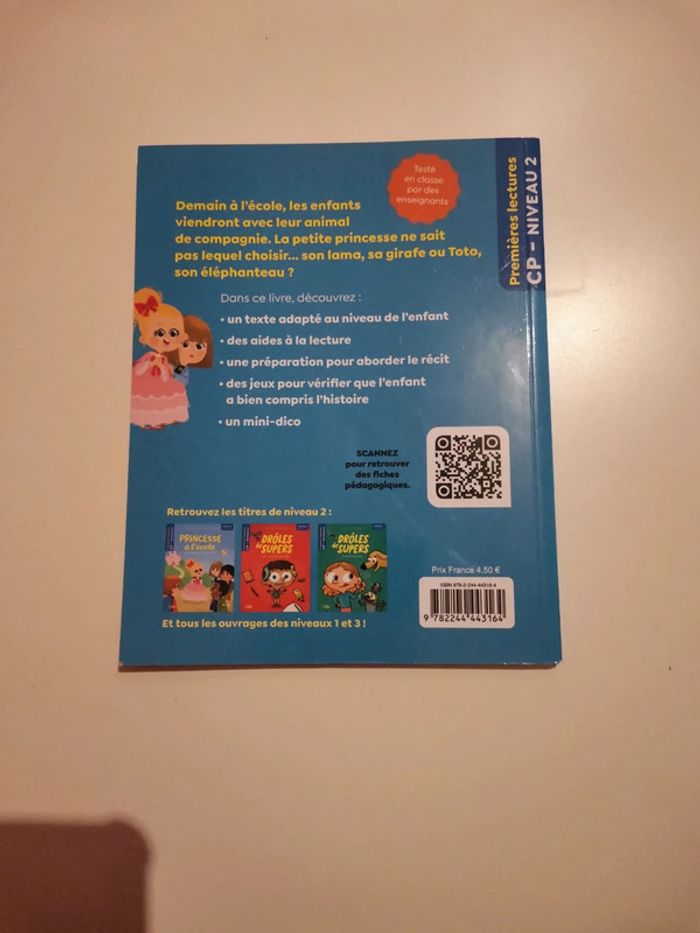 Premières lectures CP Princesse à l'école - photo numéro 2