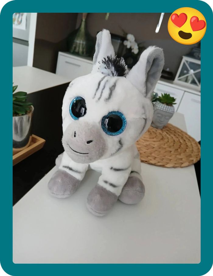 Péluche/Doudou stripes le Zèbre Comme Neuf🌿🌈