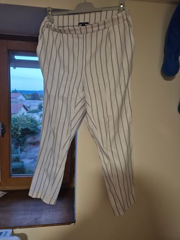 Pantalon rayé