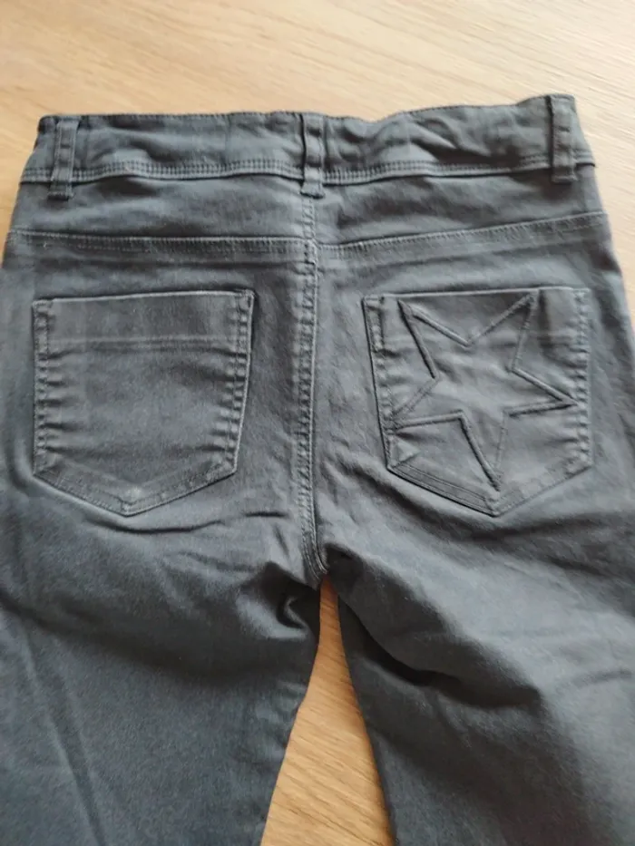 Jean skinny matière enduit - photo numéro 5