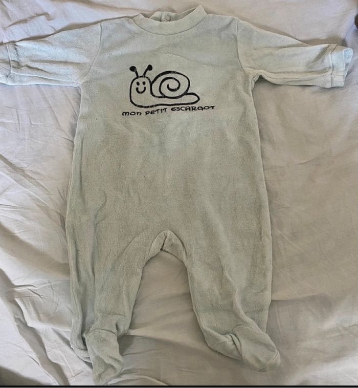 Lot de 3 pyjamas chauds + une grenouillère - photo numéro 5