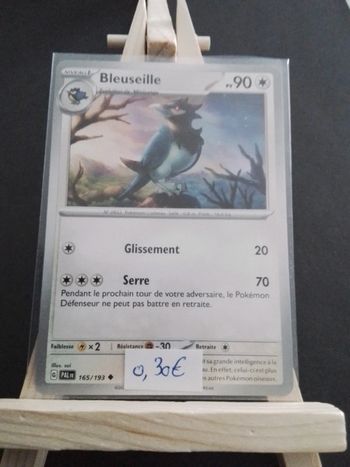 Carte Pokémon Bleuseille 165/193