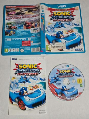 Jeu Nintendo wii u sonic all stars racing transformed