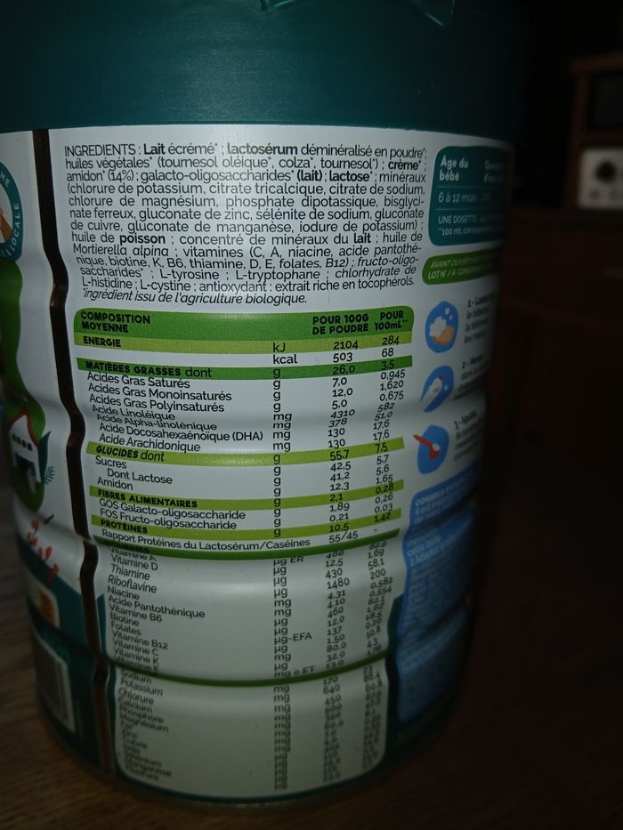 Lait Petits Culottés (formule epaissie) - photo numéro 2