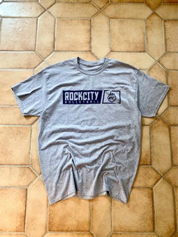Tee shirt vintage imprimé / printed unisexe Rock City Volley-ball USA