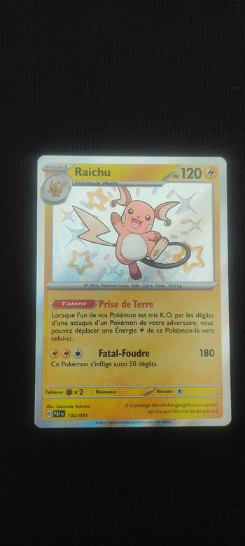 Raichu (shiny) 132/091