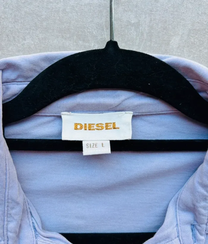 Magnifique polo homme Diesel Lila L - photo numéro 3