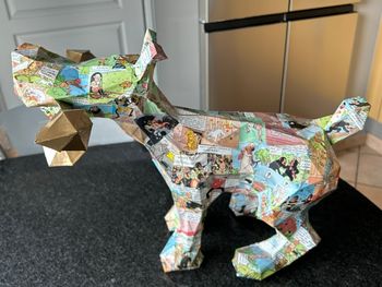 Statut, Milou et son os, imprimé au Congo