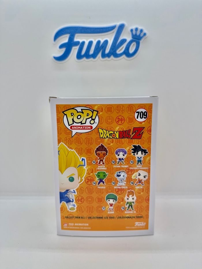 Funko Pop Dragon Ball Super Saiyan 2 Vegeta 709 Glow Chase PX 🇺🇸 - photo numéro 4