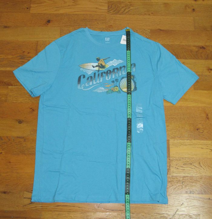 T-shirt GAP bleu clair - California - Taille L - photo numéro 7