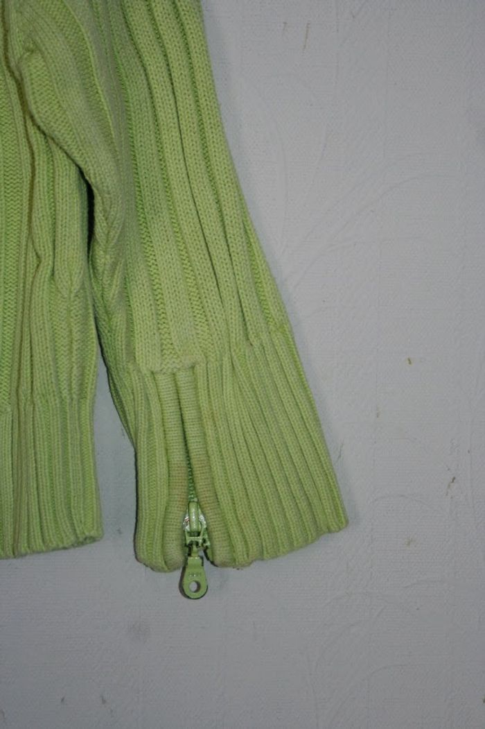 Gilet vert clair Vynil Fraise 5 ans - photo numéro 6