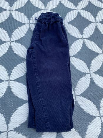 Pantalon velours gemo 12 ans
