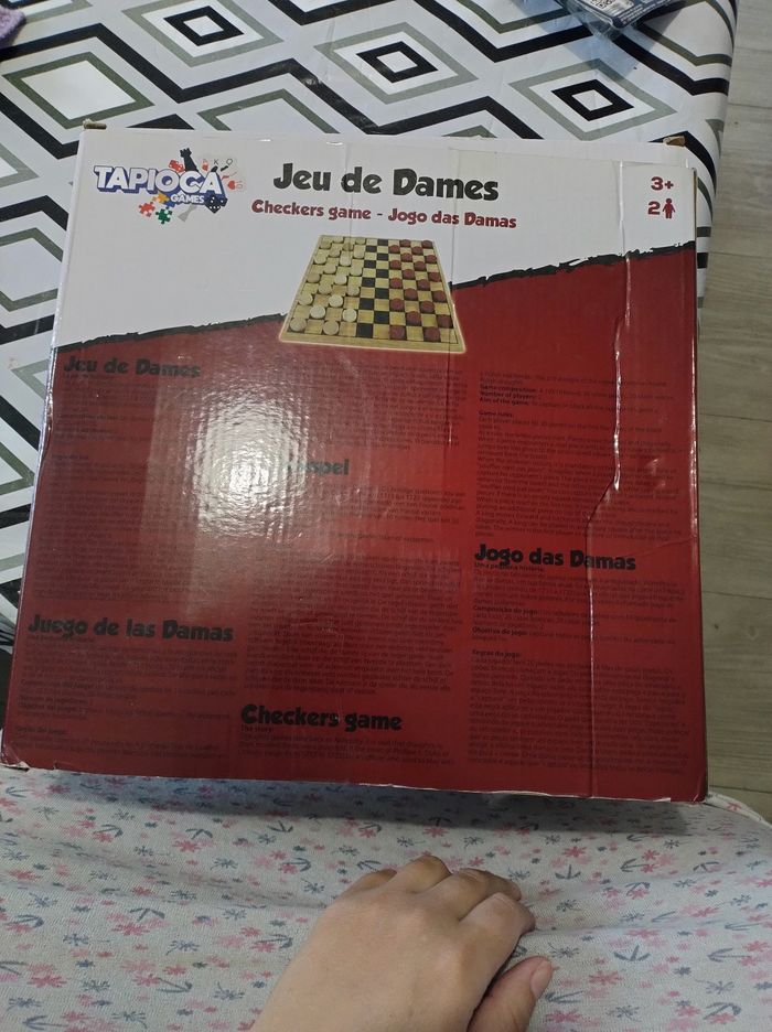 Jeu de Dames Tapioca Games en très bon état - photo numéro 2