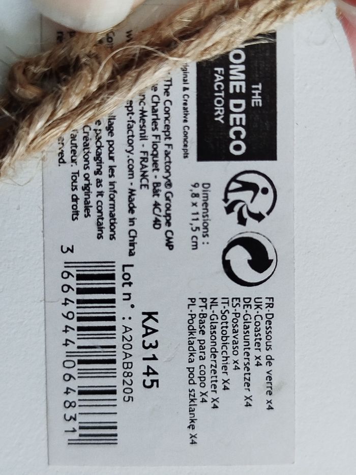 Dessous de verres licorne - photo numéro 6