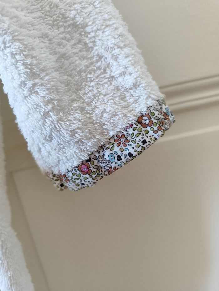 Peignoir motifs liberty 2 ans Carré Blanc - photo numéro 5