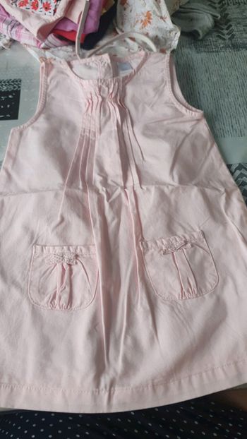 Robes à pinces rose 3 ans