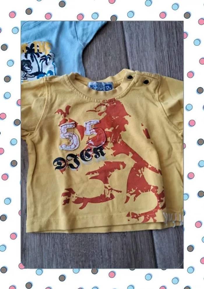Tshirt 12 mois - photo numéro 2
