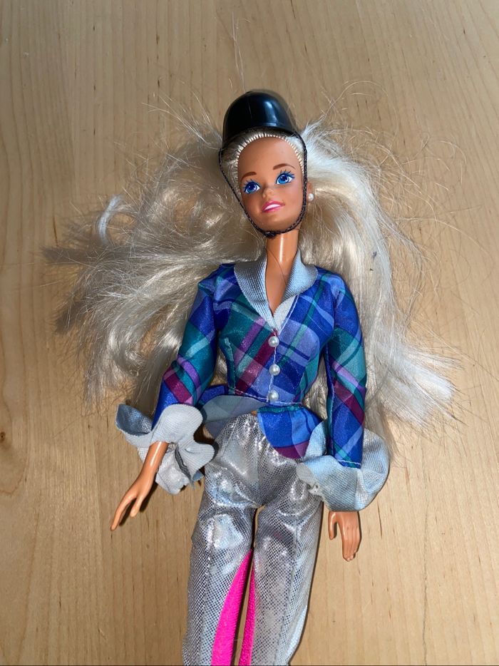 Barbie poupée Mattel cavalière cheval équitation horse riding 1994 - photo numéro 7