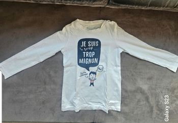 Tee-shirt manches longues garçon 