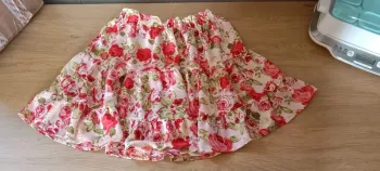 20- jupe à fleur, shein, Taille M