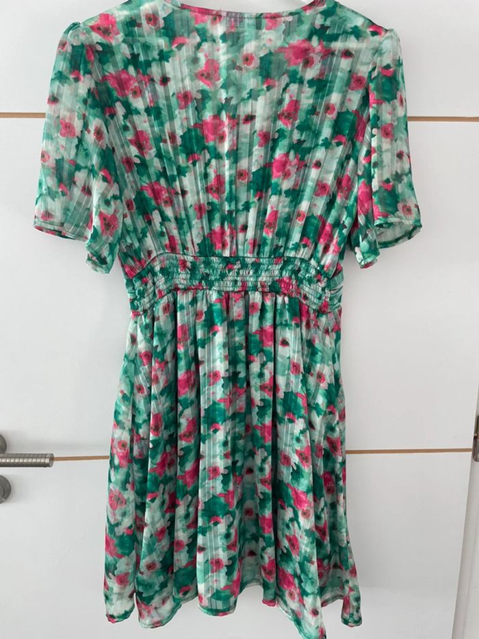 Robe verte fleurie T1 - photo numéro 6
