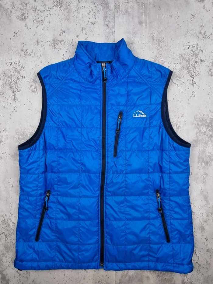 Doudoune sans manches L.L. Bean bleue – Taille L Hommes (mesures en photos)
