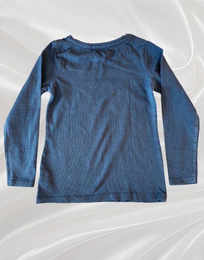T-shirt haut manches longues fille 5 ans - photo numéro 2