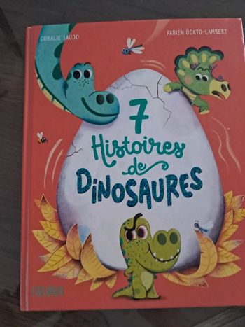 7 histoires de dinosaures livre