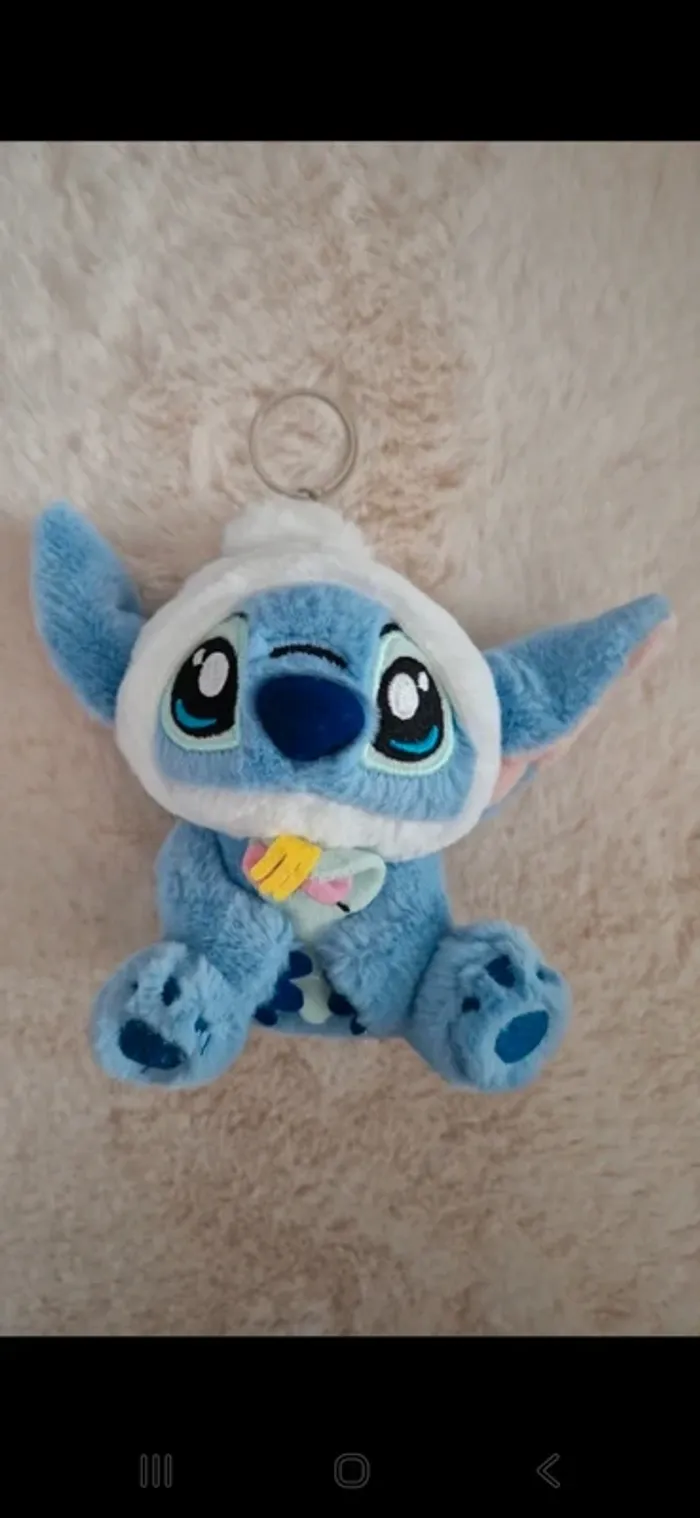 Adorable peluche bébé stitch neuve