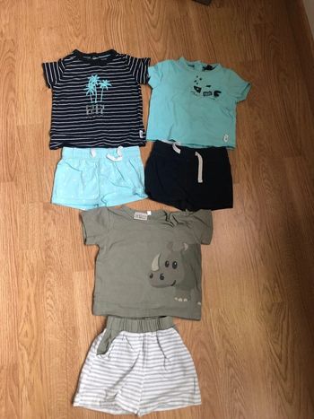 3 ensemble short t shirt