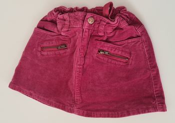 Jupe en velours 4 ans tao