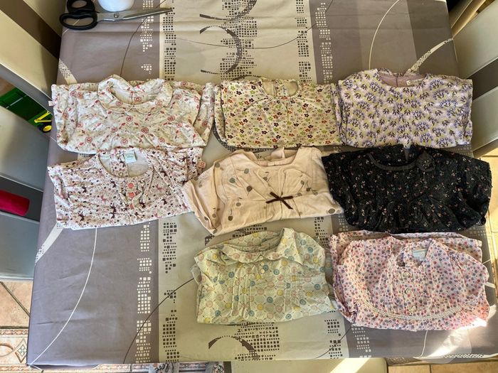 Lot de blouse ML 12 mois
