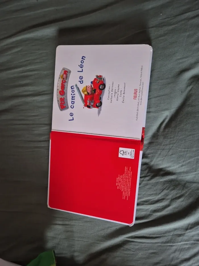 Livre ptit garçon le camion de Léon - photo numéro 2
