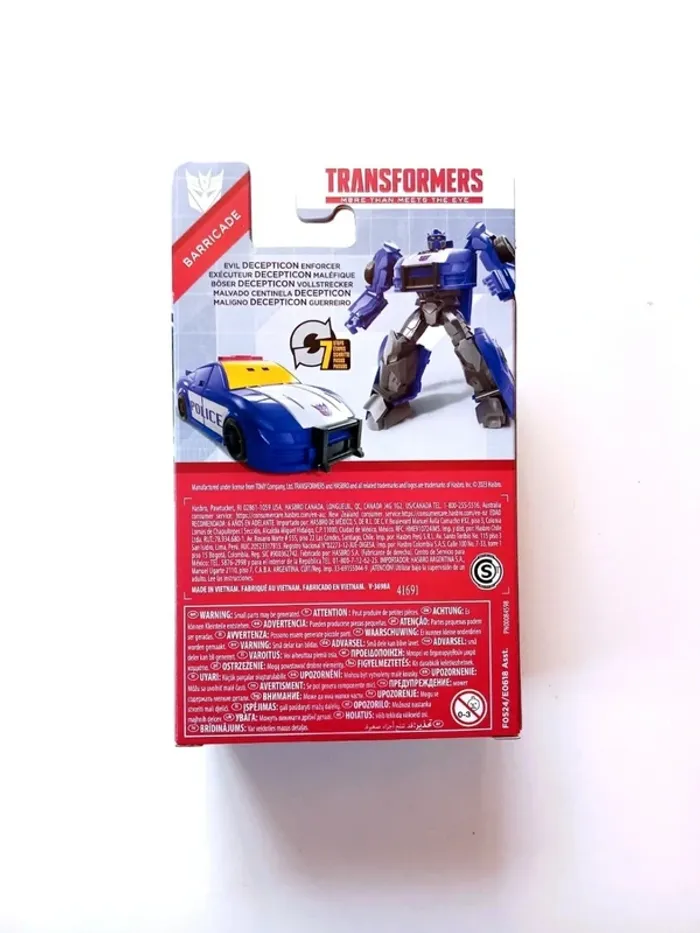 Figurine Transformers Barricade Authentics Bravo - photo numéro 2
