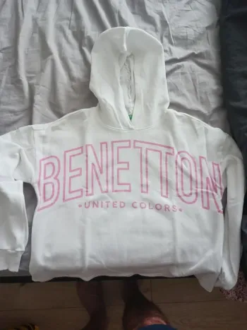 Sweat à capuche fille 13 / 14 ans Benetton
