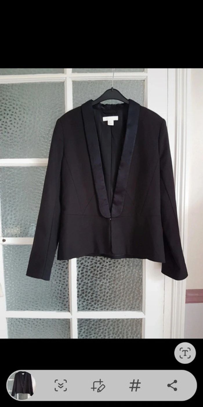 Veste style smoking 36 h&m noir - photo numéro 11