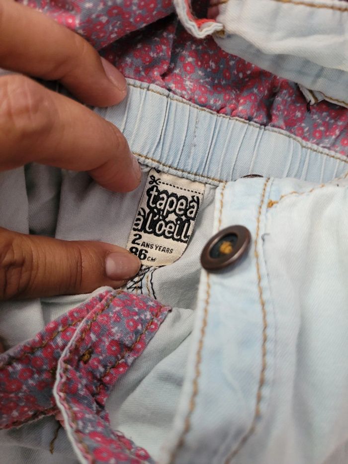 Salopette 24 mois tape l'œil - photo numéro 3