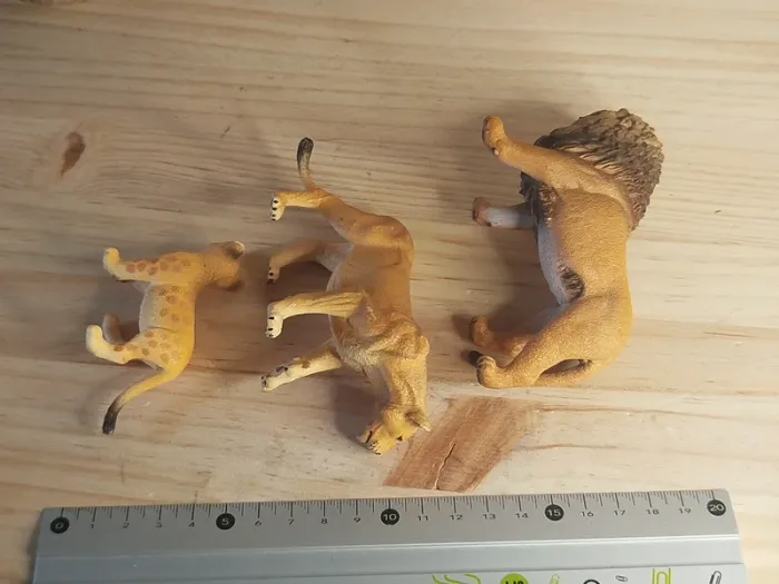 Schleich famille lion Figurine Félin animal de la savane - photo numéro 9