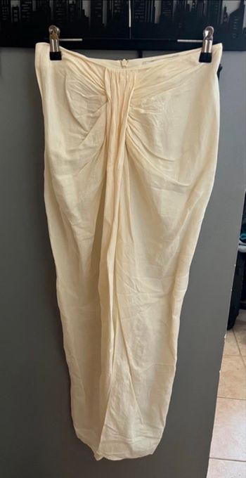 Jupe beige/crème Zara