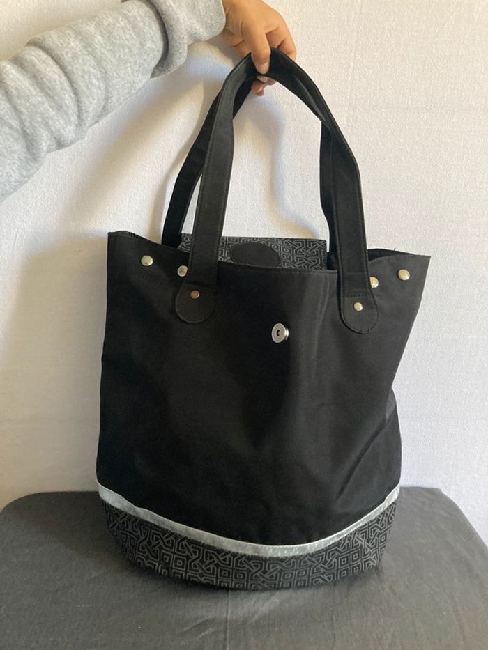 Sac cabas noir - photo numéro 2
