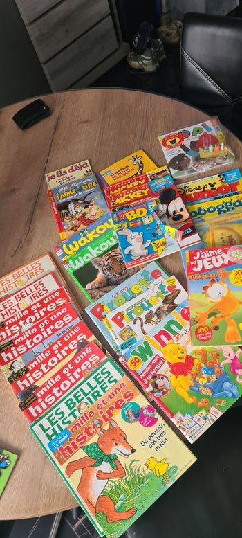 Lot de 22 magasines enfants/ jeunesse