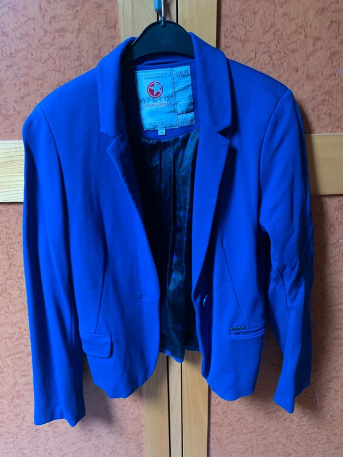 Blazer bleu taille M