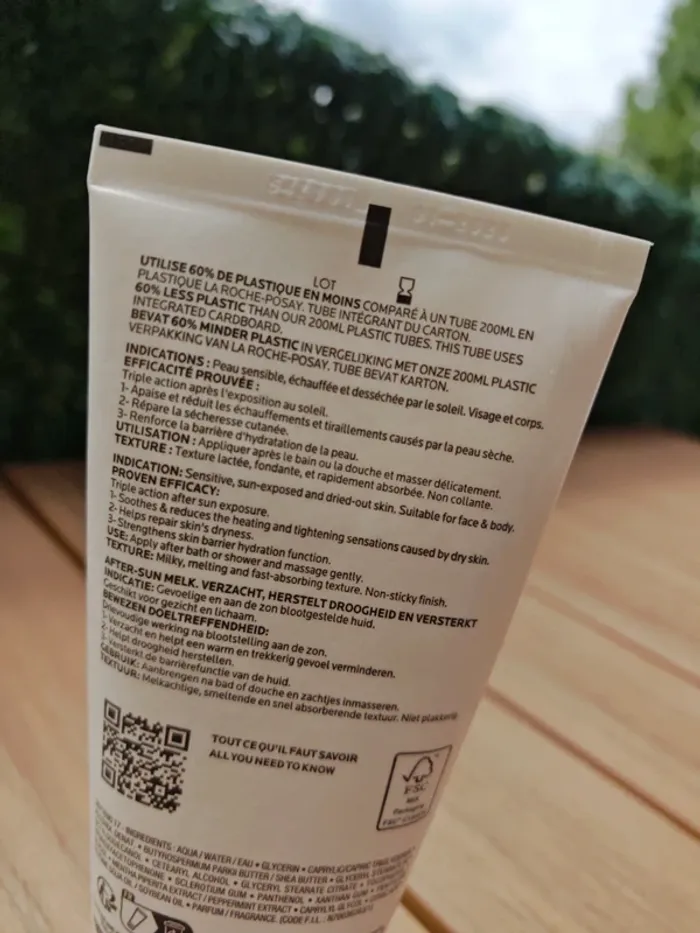 La Roche Posay Anthelios lait après solaire - photo numéro 3