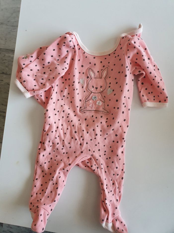 2 bodies bébé fille taille 3 mois - photo numéro 3