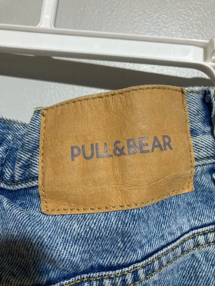 Mini short en jean taille haute Pull&Bear – Taille 34 - photo numéro 12