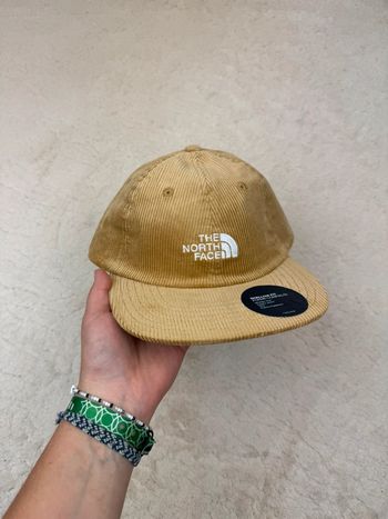Casquette The North Face Skateur Corduroy Beige Neuve