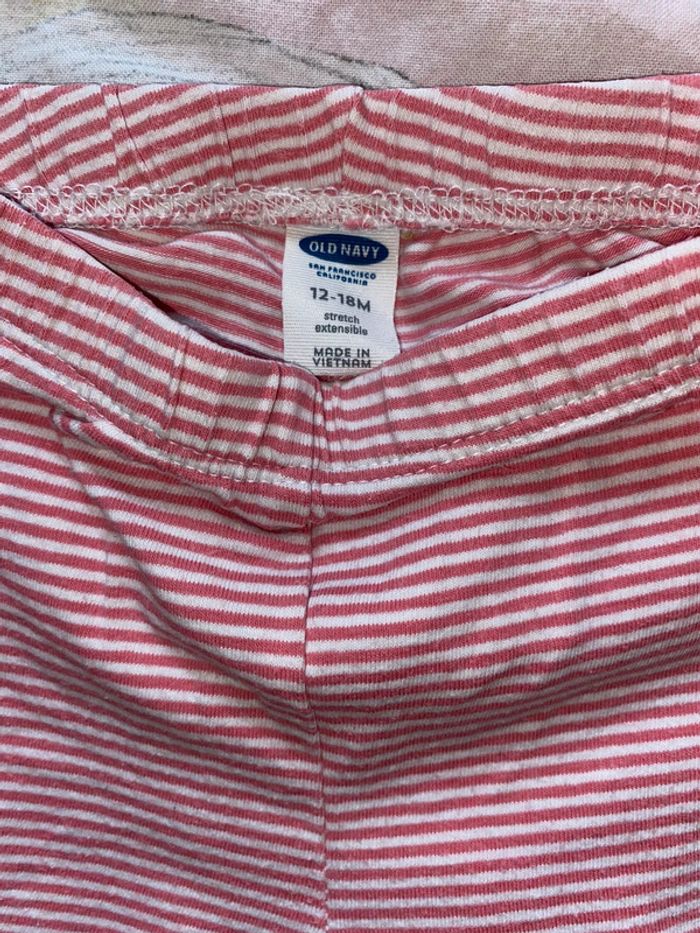 Lot 4 leggings, 12-18 mois, Old Navy. - photo numéro 6
