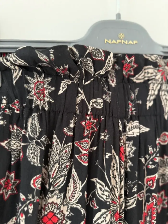pantalon fluide fleuri neuf Promod 38 M - photo numéro 9