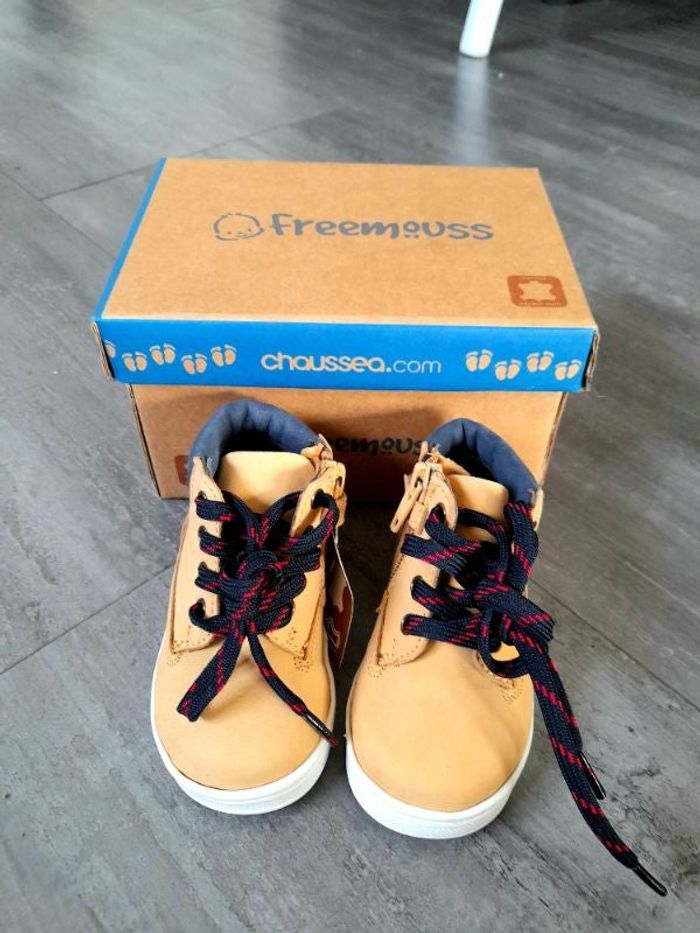 Chaussures montantes en cuir